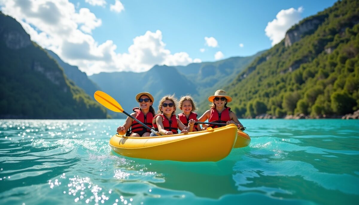 Découvrez nos incontournables activités familiales au cœur du Lac de Sainte-Croix