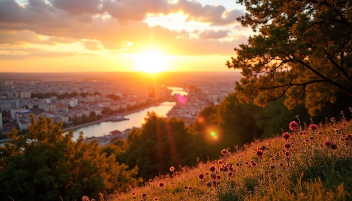 Les lieux incontournables à Lyon pour profiter en famille des couchers de soleil les plus enchanteurs