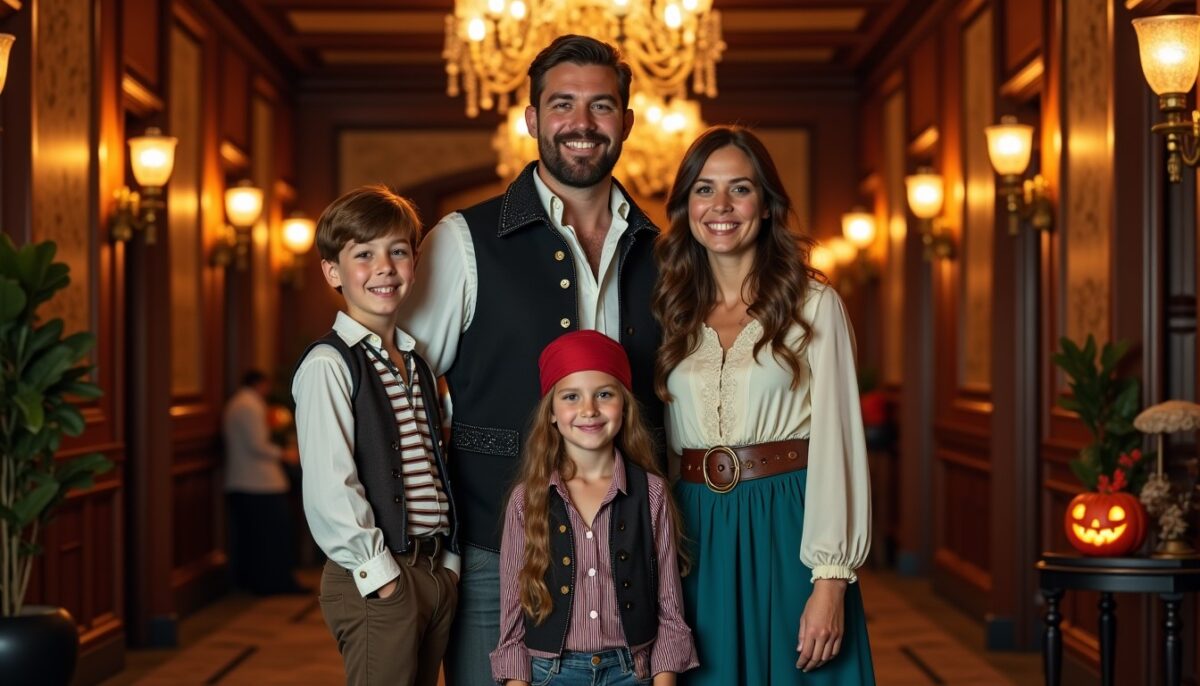 Un week-end ensorcelé à Disney : séjourner dans un hôtel de pirates pour Halloween