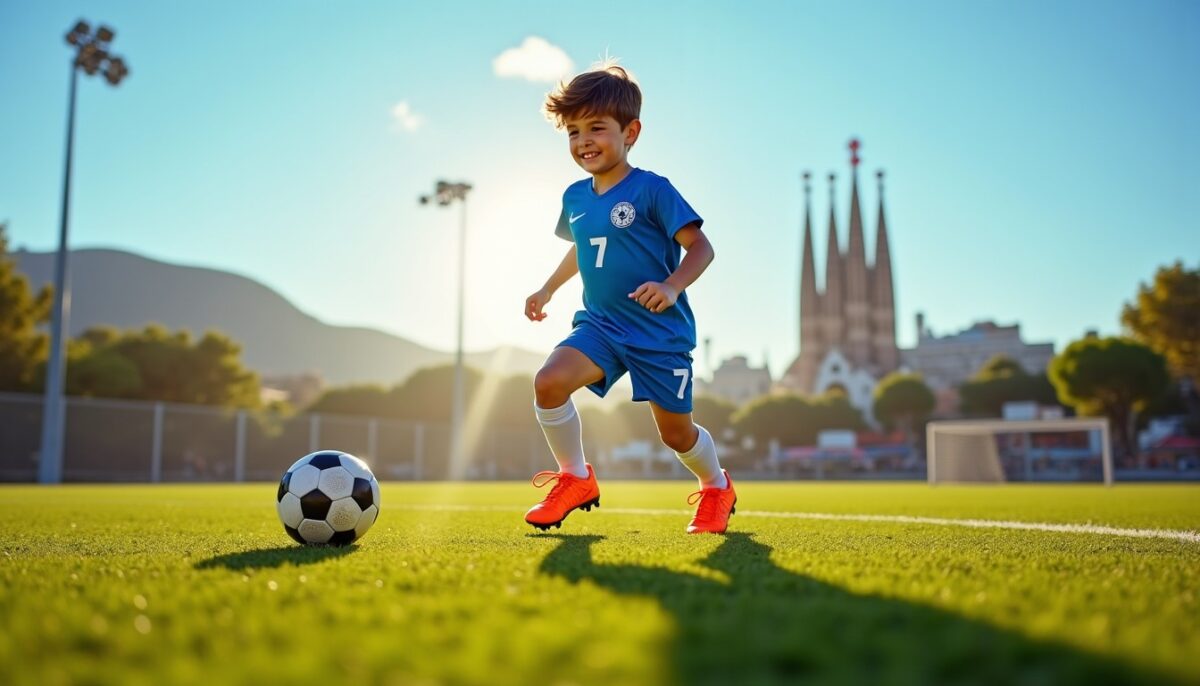 Une semaine d'immersion footballistique : le stage exceptionnel de Léo à Barcelone