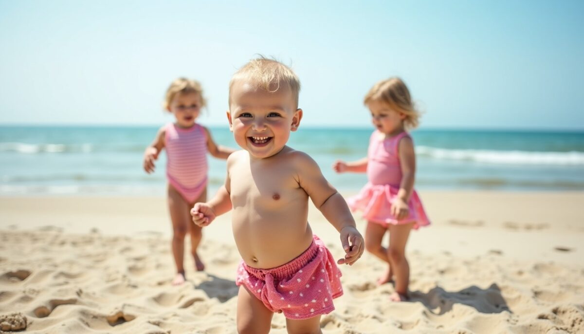 Plage et bébé : les âges clés de 4 et 6 mois et les horaires essentielles entre 11 h et 16 h à connaître